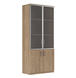 AST339500 Шкаф для бумаг, древесный (90x45x205,6)