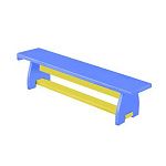 РК Скамья гимнастическая МДФ (В) - 3