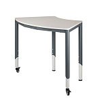 «Кинетика» Стол мобильный "дугообразный" регулируемый, № 3-5  (650*1140*817) 