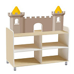 РК Тумба для игрушек и пособий 7 двусторонняя на ножках 890х600х1000мм