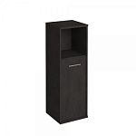 KSU2.1R/L Шкаф средний узкий правый/левый (1 низкая дверь ЛДСП) (400х430х2060)