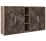 BTN361532 Шкаф средний 4 створки, с нишей (213,8x45x115,7)