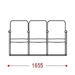 КФ Рим1М трехместная секция 165.5х90х65