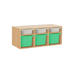 РК3/65 НАСТОЛЬНАЯ ВЫДВИЖНАЯ СИСТЕМА ХРАНЕНИЯ  ПВХ