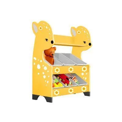 РК Стеллажная наклонная система хранения 32/5 с декорацией манго (серия Оленёнок)