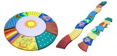 РД Тактильная дорожка &quot;Солнечный круг&quot; d=120