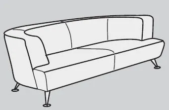 Лион Диван 3 1950x850x720 Экокожа