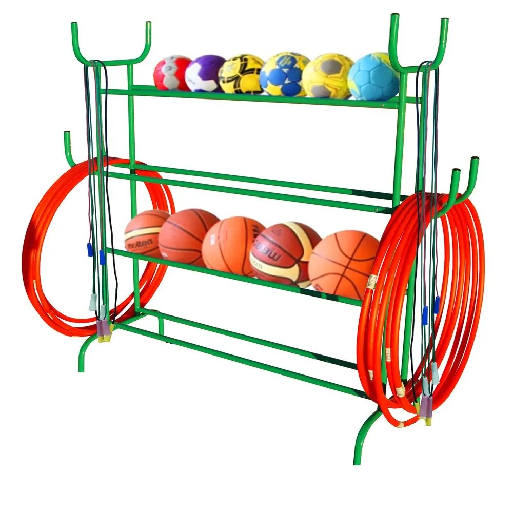 РКМ1 Стеллаж для спортинвентаря стационарный (Металл)