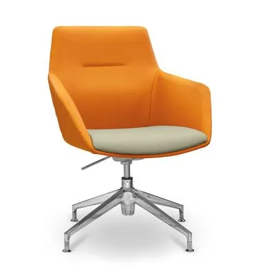 ЮН Aurora НХ4 Кресло посетителя без колес, экокожа