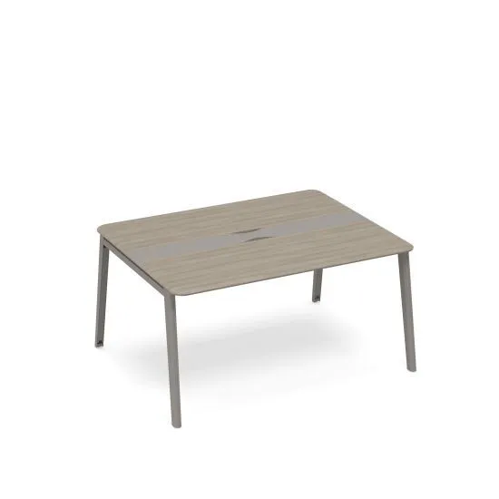 ТМ М1 155 Стол для переговоров с кабель-каналом METAL 160x124x75