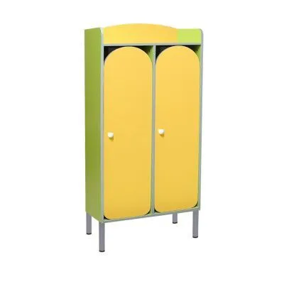 РК ШНМ-44 ШКАФ ДЕТСКИЙ (ЛДСП+МДФ) НА МЕТАЛЛИЧЕСКИХ НОЖКАХ