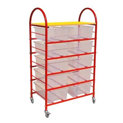 РК Стеллажная выдвижная система хранения 2 - 10 контейнеров