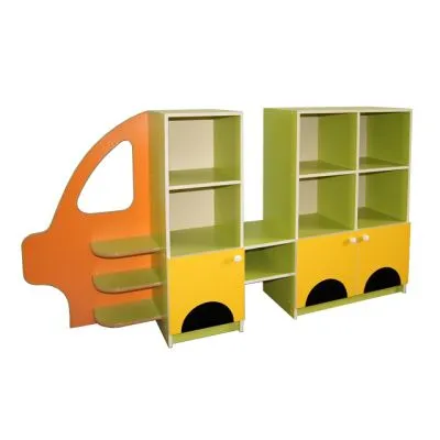 РК Стенка детская машинка пристенная 2000х365х1100мм