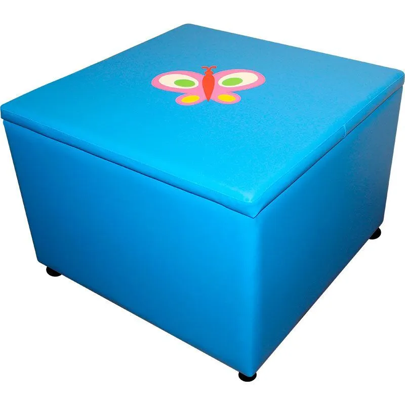 РД Пуф "Ящик для игрушек" 60 х 60 х 50 см