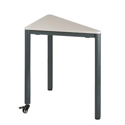 «Кинетика» Стол мобильный  "треугольный" фиксированный, № 6  (695*935*817) 