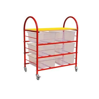 РК Стеллажная выдвижная система хранения 2 - 6 контейнеров