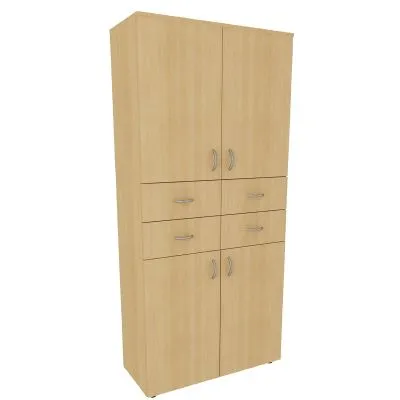 "Бюджет" Шкаф широкий для учебных пособий (850*450*2010)