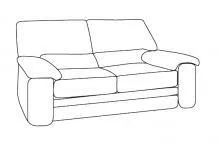 Эль Греко Диван 2 Ш160 Г95 В98 Экокожа