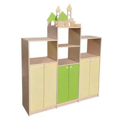 РК Стенка 19 двусторонняя декор домик 1400х400х1750мм