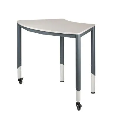 «Кинетика» Стол мобильный "дугообразный" регулируемый, № 5-7  (650*1140*817) 