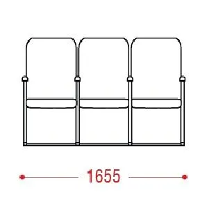 КФ Лондон М трехместная секция 165.5х100х68.5