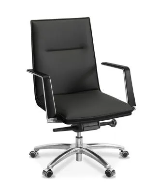 ЮН Соло Кресло посетителя, экокожа