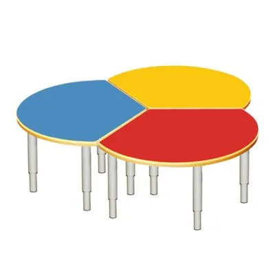 РК14 СТОЛ МДФ РЕГУЛИРУЕМЫЙ НАБОР (ДИАМЕТР 1400ММ)