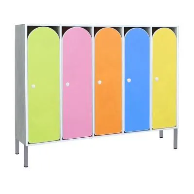 РК ШНМР-15 ШКАФ ДЕТСКИЙ (ЛДСП+МДФ) НА МЕТАЛЛИЧЕСКИХ НОЖКАХ