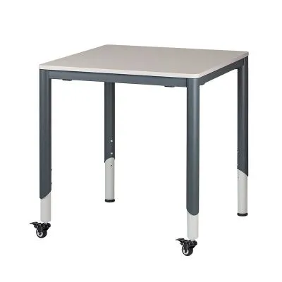 «Кинетика» Стол мобильный  "квадратный" регулируемый, № 3-5  (700*500*817) 