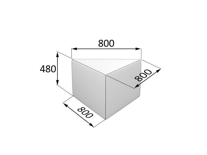 Оригами  Пуф (800 х 705 х 485)