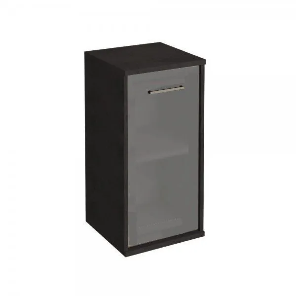 KSU3.2R/L Шкаф низкий узкий правый/левый (1 низкая дверь стекло)  (400х430х2060)