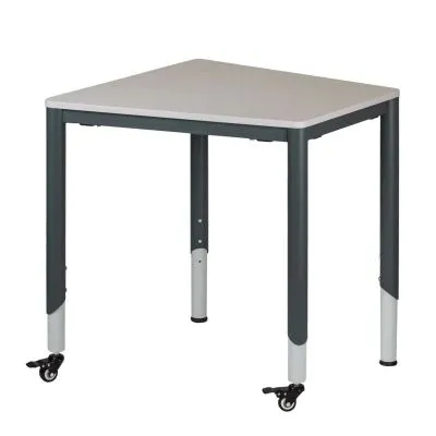 «Кинетика» Стол мобильный  "ассиметричный" регулируемый, № 5-7  (670*670*817) 