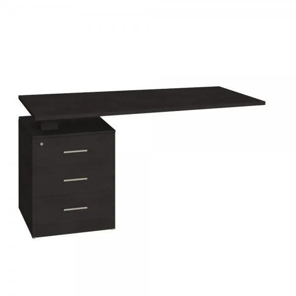 KTP1R/L Тумба приставная с топом левая/правая (900х500х765)