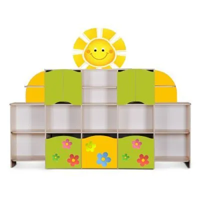 РК Стенка 3 с декорацией 33 2600х350х1900мм