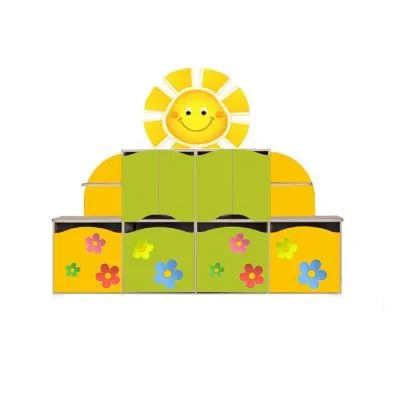 РК Стенка 3 с декорацией 27 2100х350х1450мм