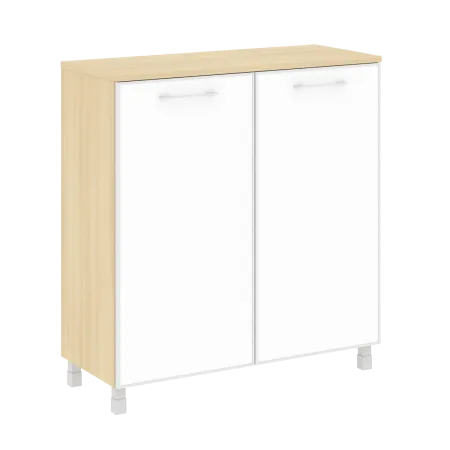 LTSD1.4R white Шкаф четырехсекционный (стекло в раме лакобель белое) (1098х452х1168)