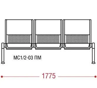 КФ Флайт+ БП  трехместная секция 177.5*82,3х66,2 мм