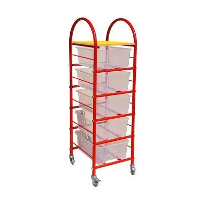 РК Стеллажная выдвижная система хранения 1 - 5 контейнеров