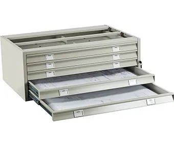 A005/2 Картотека  ПРАКТИК (промеж.секция) для формата А0 (389x1330x920)