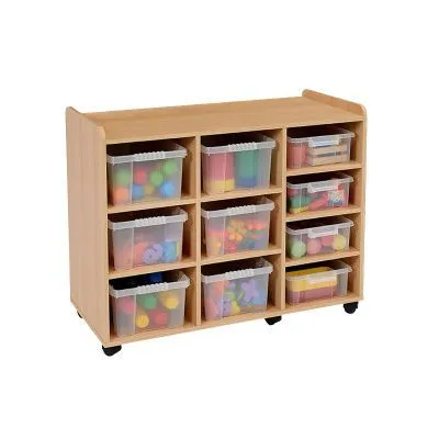 РК Тумба для игрушек и пособий 23 ( 10 контейнеров) 1000х400х1100мм