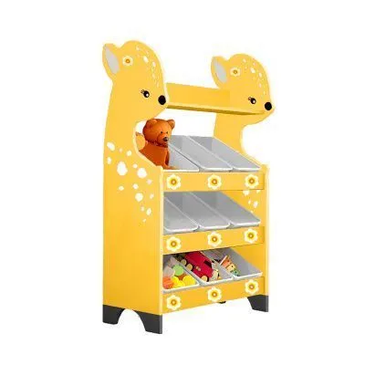 РК Стеллажная наклонная система хранения 32/6 с декорацией манго (серия Оленёнок)