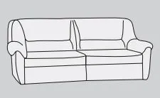 Марсель Диван 3 1970x1000x1040 Экокожа