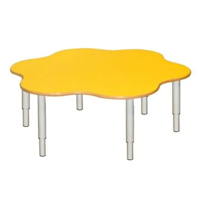 РК27 СТОЛ ДЕТСКИЙ МДФ РЕГУЛИРУЕМЫЙ (ДИАМ.1200)