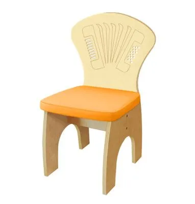 РКМ-4 Стул детский АККОРДЕОН (ЛАК) мягкий