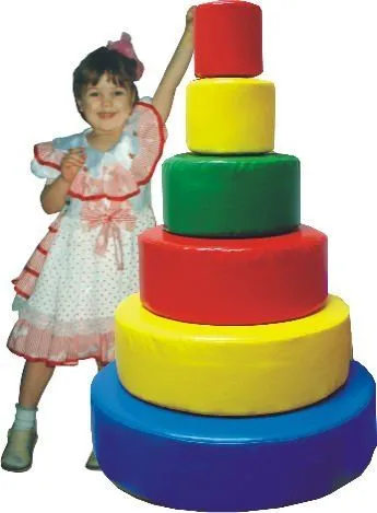 РД Набор для конструирования "Пирамидка" круглая 