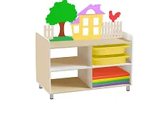 Тумбы с декорациями