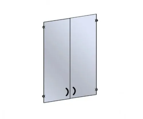А-стл304 Альтернатива комплект стекляных дверей к шкафу А-304 710*1150