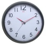 Часы настенные WallC-R08P/black черный