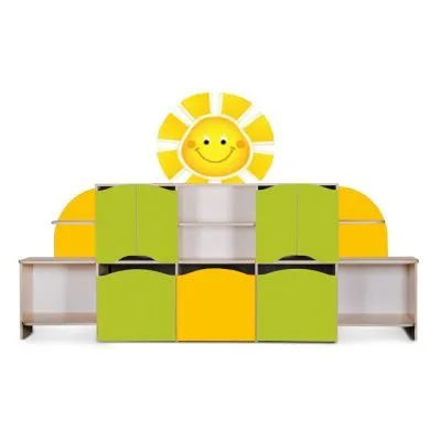 РК Стенка 3 с декорацией 30 2600х350х1450мм