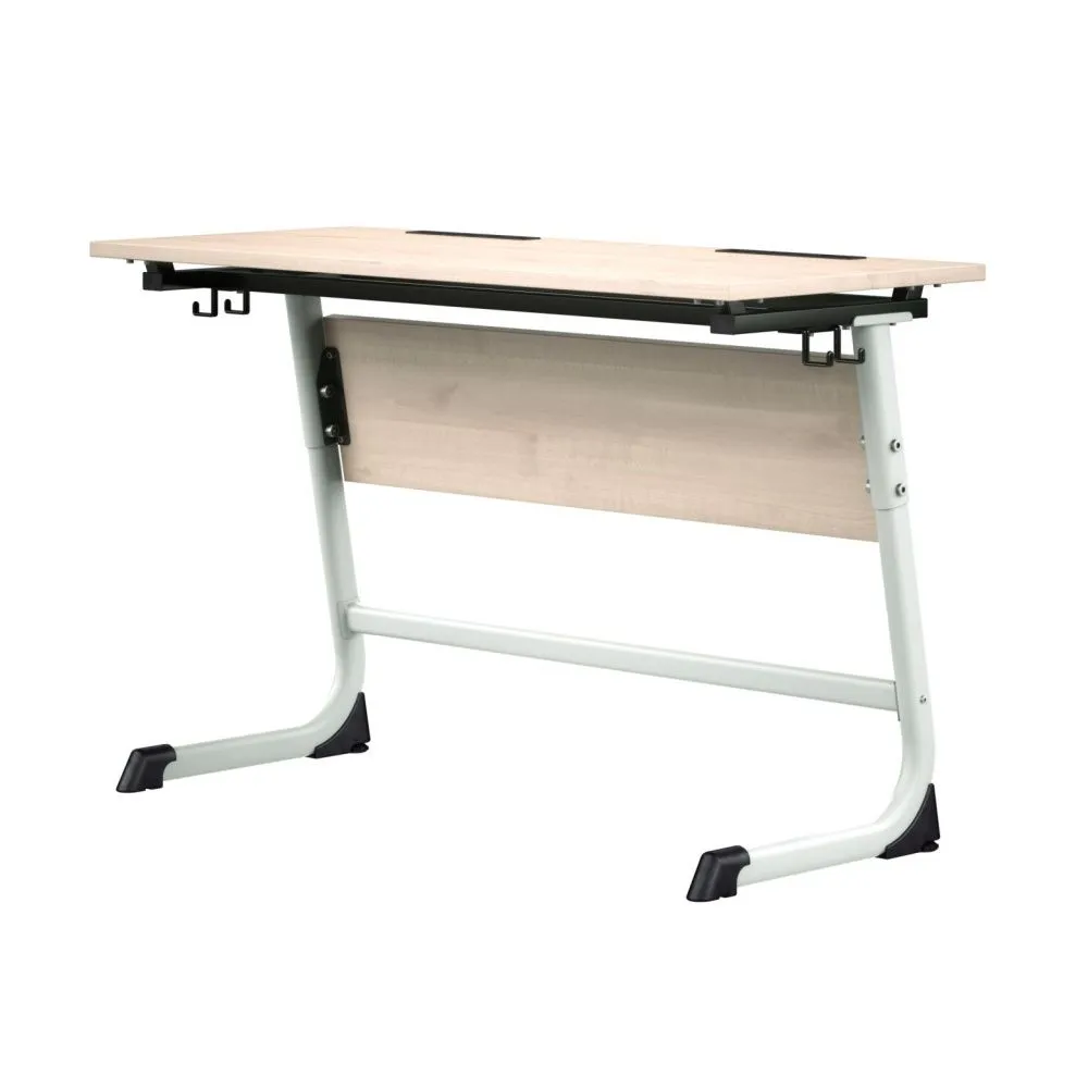 "Оптима" Стол 2-м  регулируемый, с изменяемым наклоном столешницы № 5-7 (1200*500*580-700)